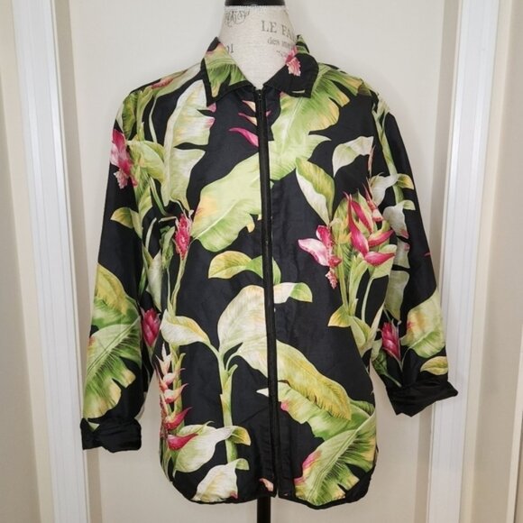 SilkLand Tropical beaded Jacket - Picture 1 of 5